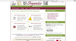Desktop Screenshot of getsetorganize.com